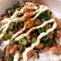 m＆まりぃ's cooksnap of when they made ズボラでも旨っ♡明太塩こんぶマヨ納豆丼.