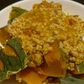 ばばばんrs's cooksnap of when they made ★かぼちゃの煮物（鶏そぼろあんかけ）.