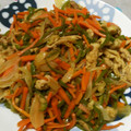 クックまさやま's cooksnap of when they made 豚こまと野菜のカレー炒め.