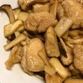 gumy's cooksnap of when they made エリンギと鶏肉のさっぱり照り焼.