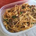 栗丸うさぎ's cooksnap of when they made お弁当作りおき♪スパゲティナポリタン♪.
