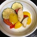 ルぴあ's cooksnap of when they made ズッキーニのガーリック炒め.