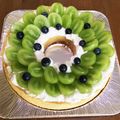 ひろこニコ's cooksnap of when they made 簡単レシピde夏色〜リースタルト♡.
