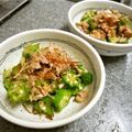 卯月のうさぎ２０１４'s cooksnap of when they made お弁当にも☆オクラとツナの和え物.