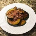 honeybo's cooksnap of when they made かぼちゃのバター醤油ソテーおかか乗せ.