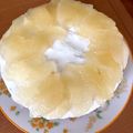 ゆりゆうきまま's cooksnap of when they made 梨のコンポートで♪レアチーズケーキ.