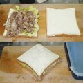 ヤス＠武州川崎's cooksnap of when they made がっつり焼肉サンド.