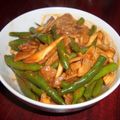 はならい's cooksnap of when they made 豚バラ肉といんげんの炒め煮.