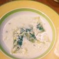 あゆはと's cooksnap of when they made ゴルゴンゾーラソースでワンタンラビオリ.