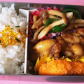 チェリーガーデン's cooksnap of when they made お弁当に簡単～鶏皮の焼鳥風～冷凍保存.