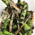 らららラッキー☆'s cooksnap of when they made アスパラガスとちくわのごま和え.