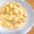 sasa818's cooksnap of when they made 明太クリームソースのじゃがいもニョッキ.