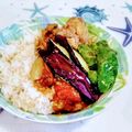 ももちゃんのれしぴ's cooksnap of when they made 子供大好き唐揚げ夏野菜カレー.