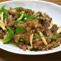 ぴよG88's cooksnap of when they made 牛肉とピーマン、エリンギ炒め.