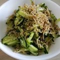きえまま's cooksnap of when they made 千切り野菜とじゃこのさっぱりサラダ.