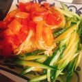 もずちゃん915's cooksnap of when they made 冷麦で♪味噌味冷やし中華.