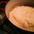 emola's cooksnap of when they made ル・クルーゼで炊く♡美味しい白ごはん.