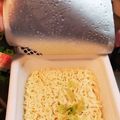 料理見習い隊's cooksnap of when they made カップ焼きそばの具が蓋に付かない方法！.