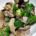 ババチ's cooksnap of when they made 茄子ピーマンレンコンのオイ炒め♪.