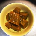 yukialva's cooksnap of when they made かぼちゃの煮物＊黄金比＊.