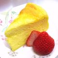 チョコ❤'s cooksnap of when they made 絶賛だよ～♪自慢のスフレチーズケーキ.