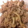 はに333's cooksnap of when they made 作り置き◆合挽き肉とシメジの肉味噌.
