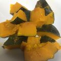 さくらたまこ's cooksnap of when they made 簡単☆レンジでかぼちゃの煮物.