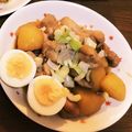 わたあけ's cooksnap of when they made 鶏肉とじゃがいもの甘辛ガーリック炒め.