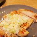 zhidai's cooksnap of when they made ネギ塩レモンで食べる豚バラブロック.