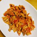 ☆hiroppy☆'s cooksnap of when they made 簡単！美味〜い♪フライパン1つで豚キムチ.