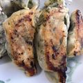 なつきよう's cooksnap of when they made 青じそ焼き餃子　青じそ大量消費.