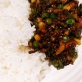 こじま･ジョフロワ's cooksnap of when they made 中華風 夏野菜のキーマカレー.