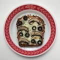 JILLIAN's cooksnap of when they made マッシュルームと黒オリーブのピザトースト.