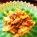 ひろユミ's cooksnap of when they made イカとキムチ炒めの基本と応用.