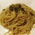 クック7RK4JC☆'s cooksnap of when they made めかぶで簡単和風パスタ！.