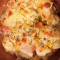 クックM1GIZX☆'s cooksnap of when they made 新じゃがウィンナーコーンのマヨチーズ焼き.