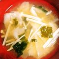 ムーミン☆ママ's cooksnap of when they made お味噌汁★春キャベツとわかめのお味噌汁.