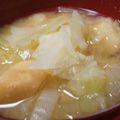 あゆたっくん's cooksnap of when they made キャベツと玉ねぎの味噌汁.