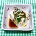 にきけん's cooksnap of when they made しらすとワサビの冷奴.