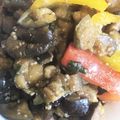 1男4女のママ's cooksnap of when they made なすとパプリカのきんぴら.