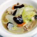 めけてー's cooksnap of when they made 白菜の中華あんかけうどん.