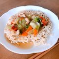 たまごボーロ☆'s cooksnap of when they made そうめんｄｅあんかけ堅焼きそば☆.