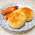 ＠迷子＠'s cooksnap of when they made バター醤油で香ばし☆焼きオニギリ.