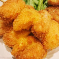 ☆momomama☆'s cooksnap of when they made 魚肉ソーセージと玉ねぎの串揚げ.
