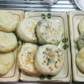 まーくんのおくさん's cooksnap of when they made しめじとベーコンのめんつゆバターおやき.