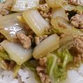 ちい19ゆ5's cooksnap of when they made フライパン1つ！白菜と豚ひき肉のあんかけ.