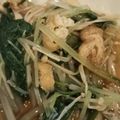 らいらん's cooksnap of when they made えのきと水菜の和え物.