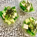ふたごゆき's cooksnap of when they made アボカド豆腐水菜のサラダが☆白和えに？！.
