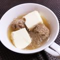 ☆あいちゃん's cooksnap of when they made 肉だんご&豆腐のはるさめスープ.