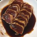 かわいい星優のママ's cooksnap of when they made がっつりイケる◎まぐろステーキ丼.